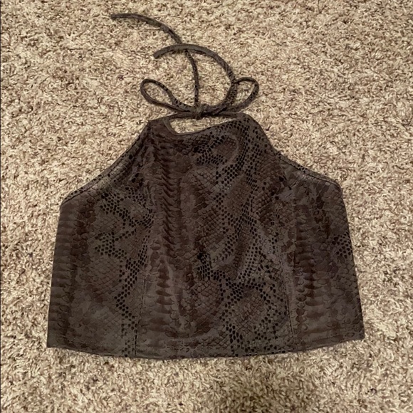 Guess Python Crop Top - Picture 1 of 5